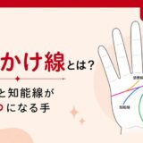 ますかけ線とは？感情線と知能線がひとつになる手